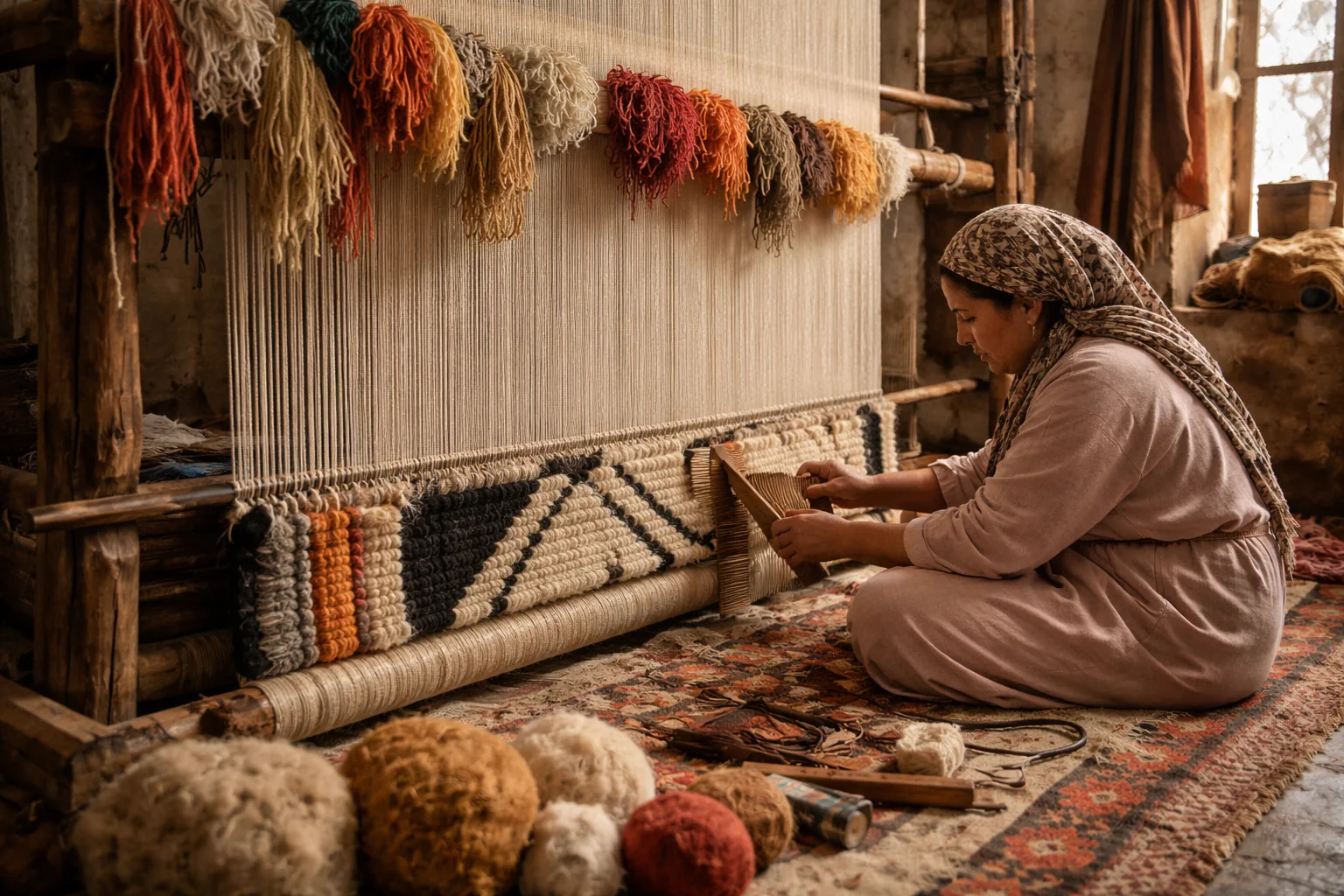L'Artisanat & Tissage de la laine